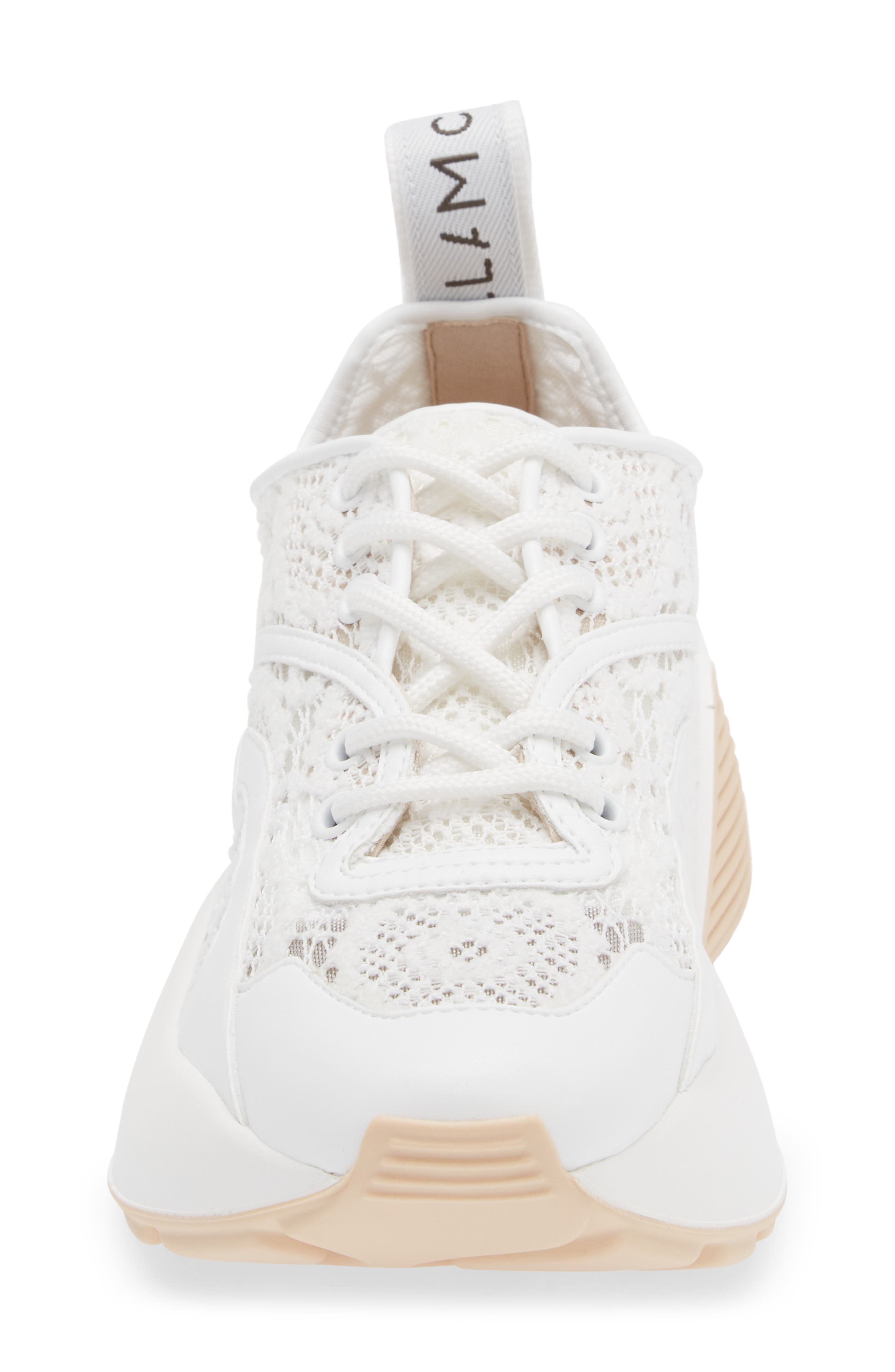 Stella McCartney Eclypse Lace Sneaker, Alternate, color, 