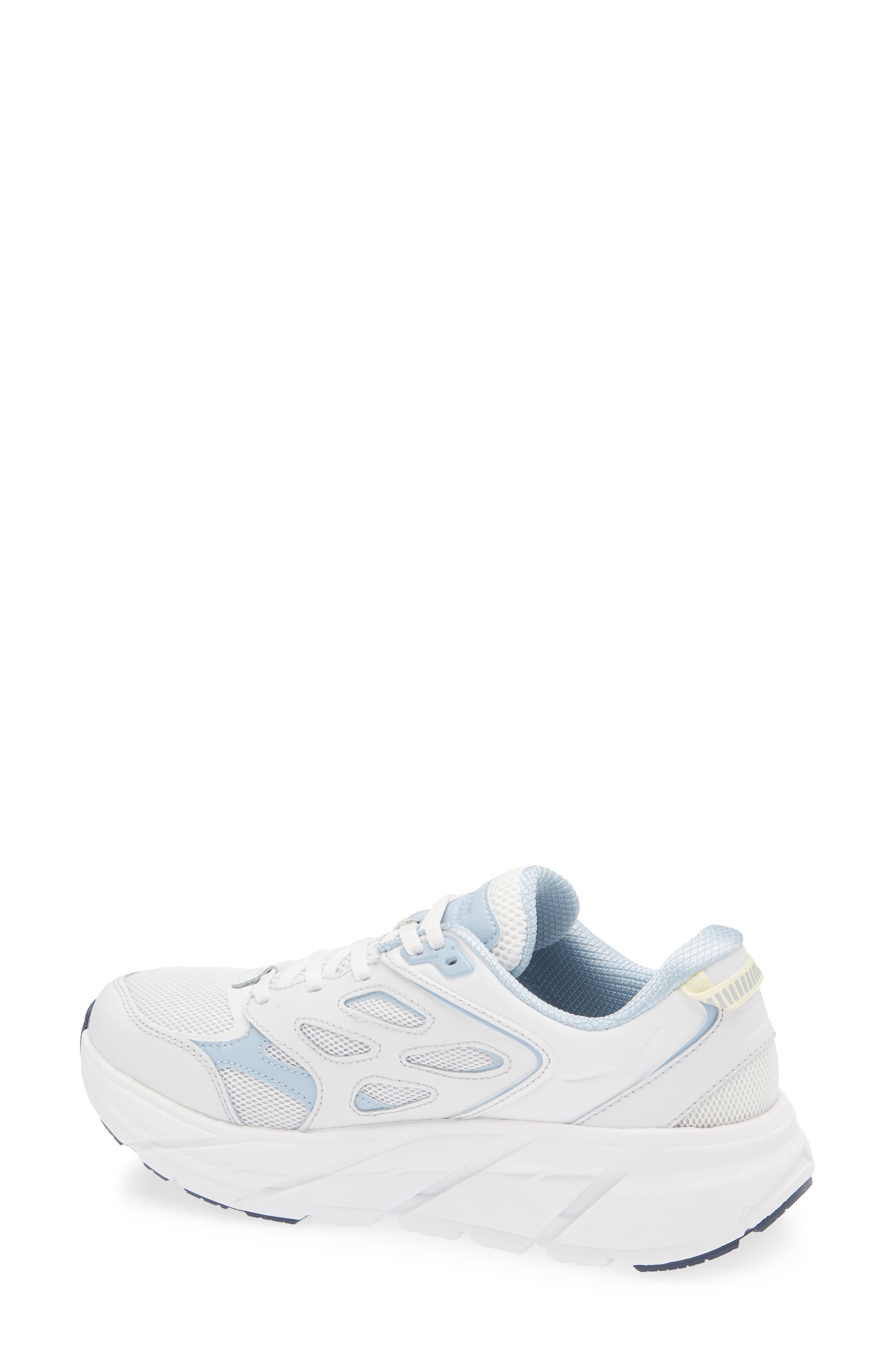 HOKA Clifton L Walking Sneaker, Alternate, color, Cosmic Grey / Varsity Navy