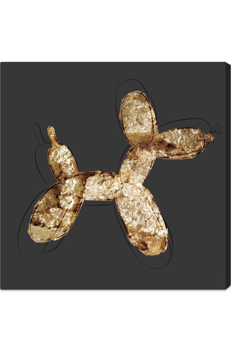 Oliver Gal 'Balloon Dog Rock' Wall Art, Main, color,
