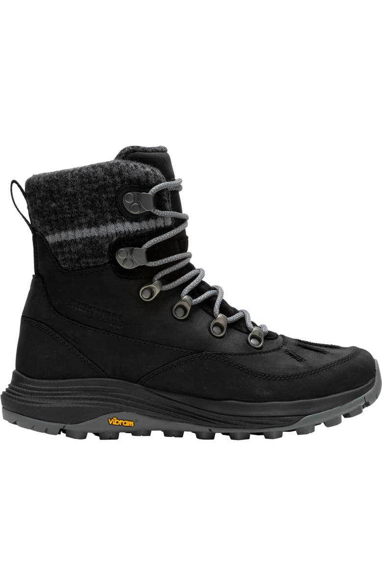 Merrell Siren 4 Primaloft<sup>®</sup> Waterproof Hiking Boot, Alternate, color, Black/ Grey