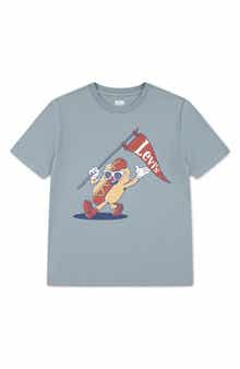 Levi's Kids' Hot Dog Logo Graphic T-Shirt