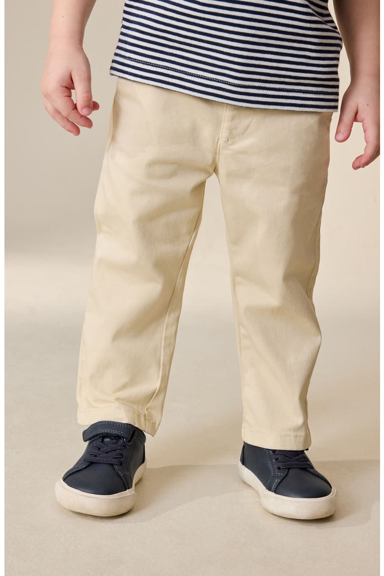 Kids' Flat Front Chinos, Alternate, color, NEUTRAL