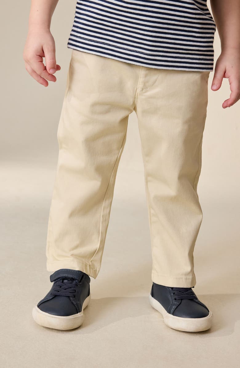 NEXT Kids' Flat Front Chinos, Alternate, color, Neutral