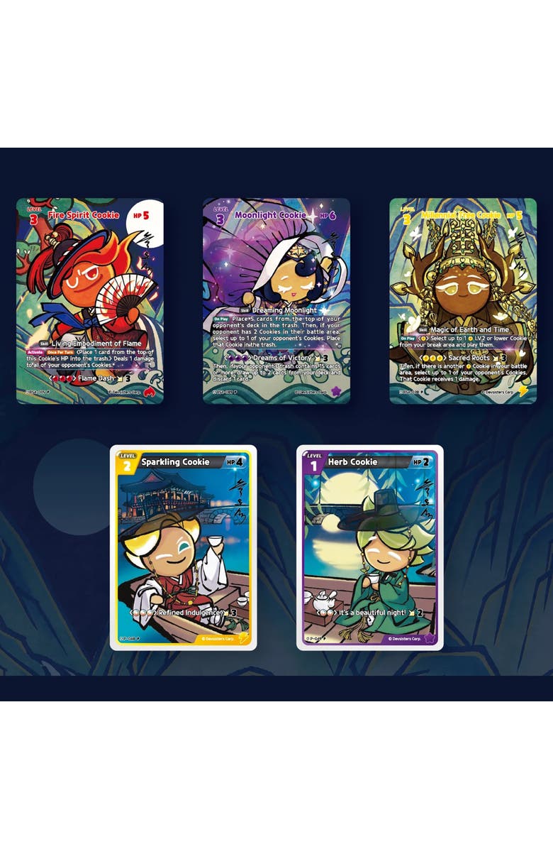 CookieRun: Braverse Trading Card Game "Obsidian" Collectible Card Set, Alternate, color, Multicolored