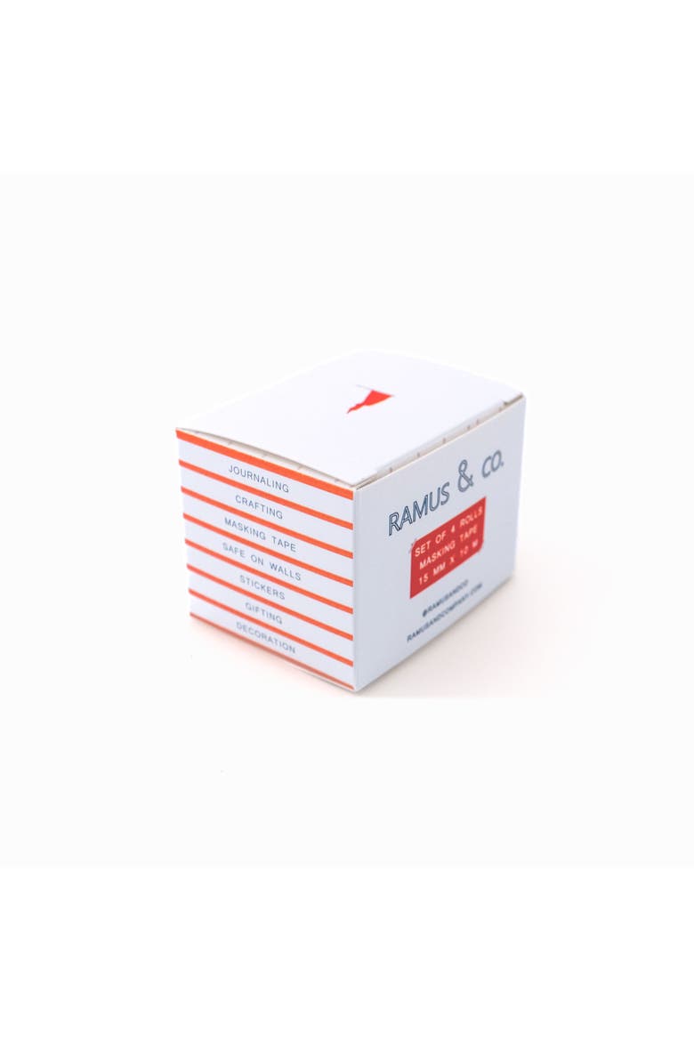 Summer Club Everyday Masking Tape - 4ct Rolls, Assorted, Alternate, color, Multi-Pack