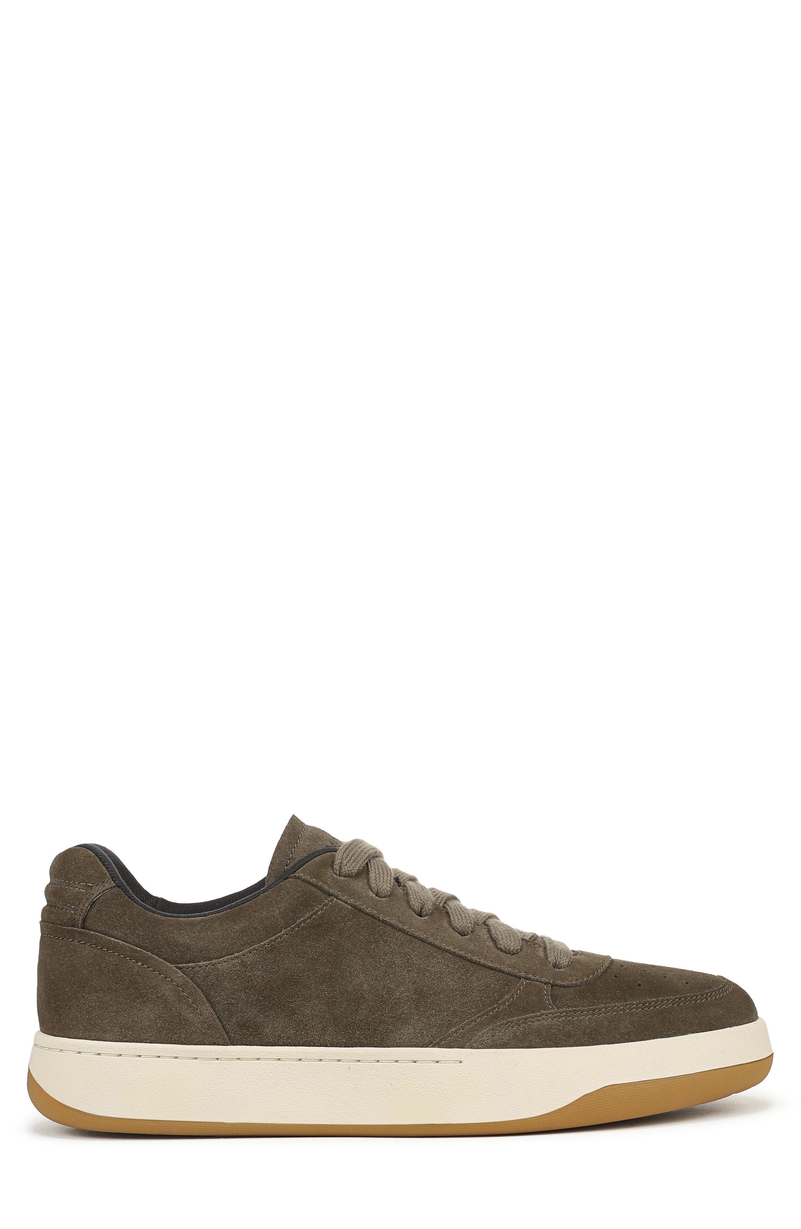 Fresco Court Sneaker, Alternate, color, DARK ROAST SUEDE