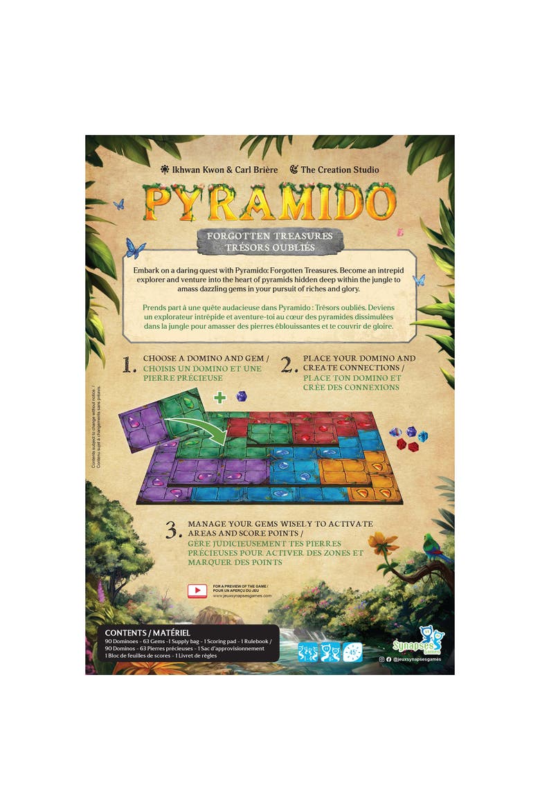 Pyramido Forgotten Treasures Age 8+, Alternate, color, Multicolored