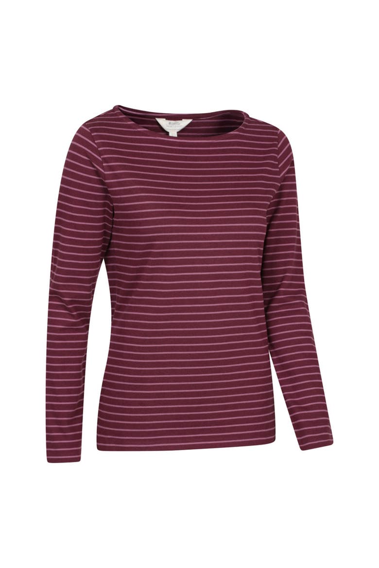 St Ives Crew Neck Top, Alternate, color, Dusky Purple