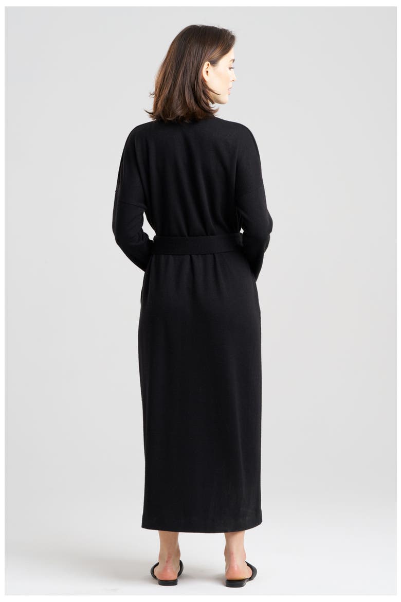 Himalaya Robe, Alternate, color, BLACK