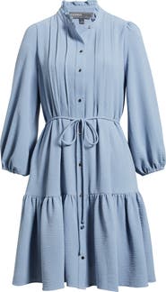 Julia Jordan Ruffle Tie Waist Dress