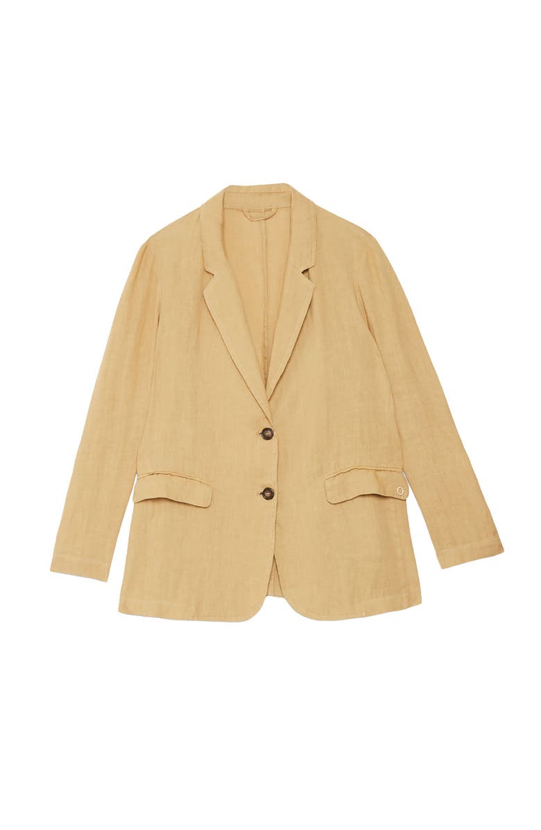 ottod'Ame Linen Jacket, Alternate, color, Beige