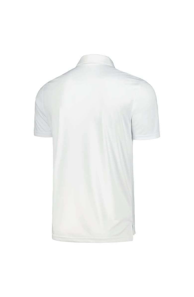 LEVELWEAR Men's Levelwear White NHL 2023 Hockey Fights Cancer Core Logo Polo, Alternate, color, White