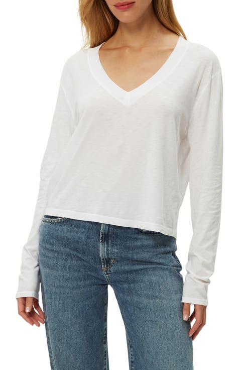 Brea V-Neck Supima Cotton Top