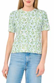 Crewneck Short Sleeve Sweater