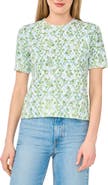 CeCe Crewneck Short Sleeve Sweater