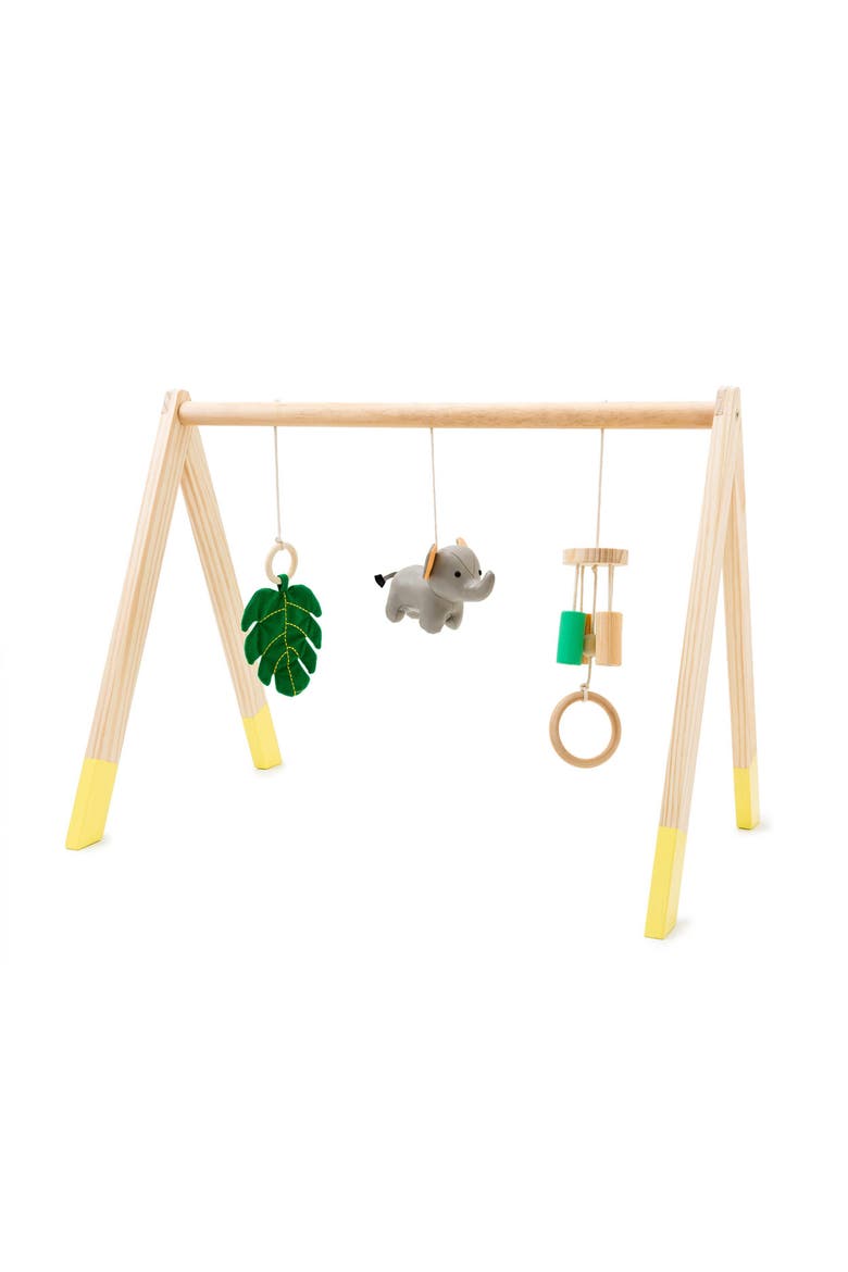 Wooden Activity Arch - Jungle, Baby Gym & Sensory Toys, Main, color, Multicolor