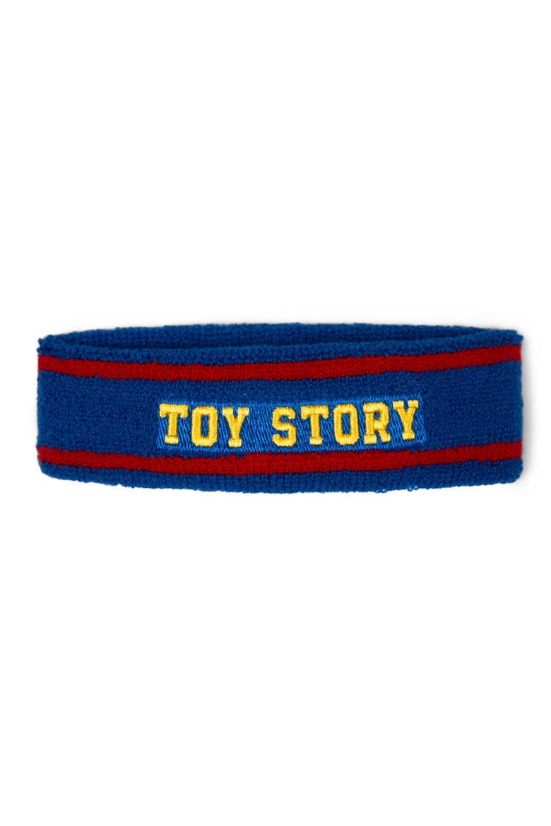 Toy Story Basketball Romper and Sweatband Set, Alternate, color, Light Blue