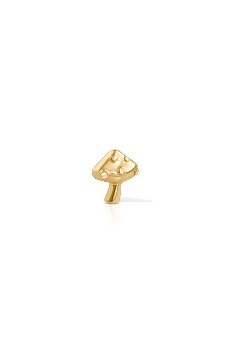 Whit Jewelry 14K Yellow Gold Mushroom Stud, Main, color,