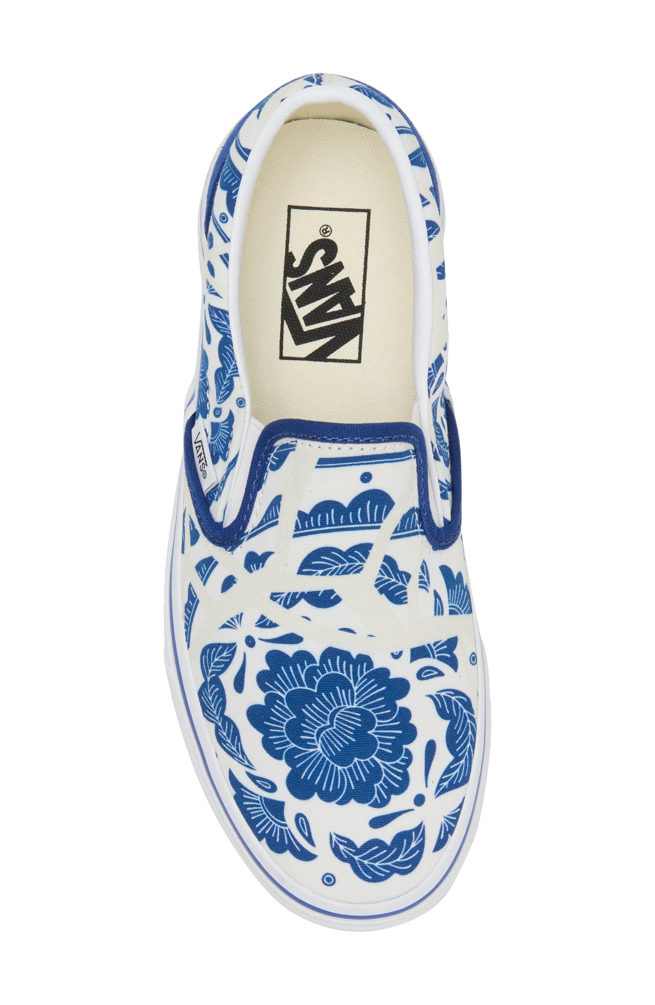 Classic Slip-On Shoe, Alternate, color, PORCELAIN BLUE