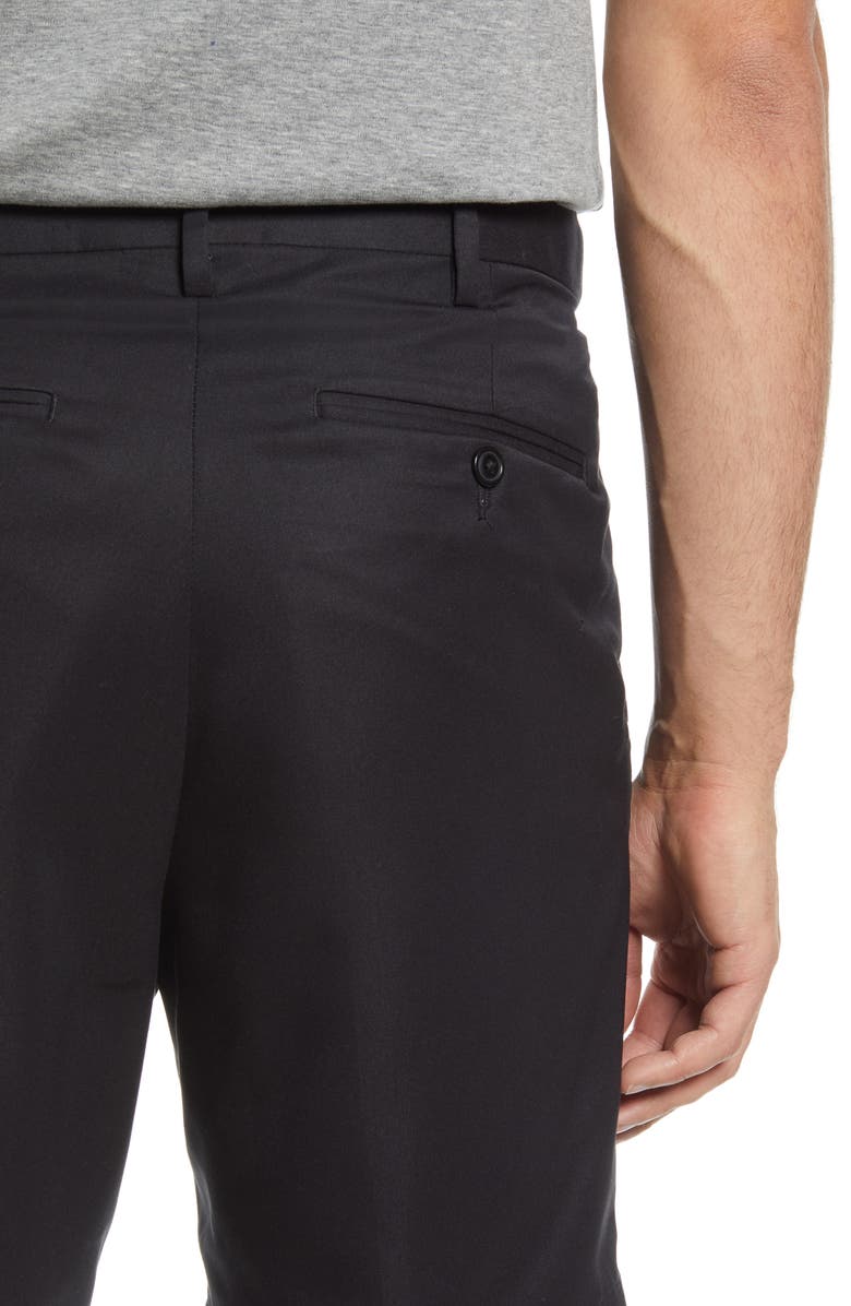 Berle Pleated Shorts, Alternate, color, Black