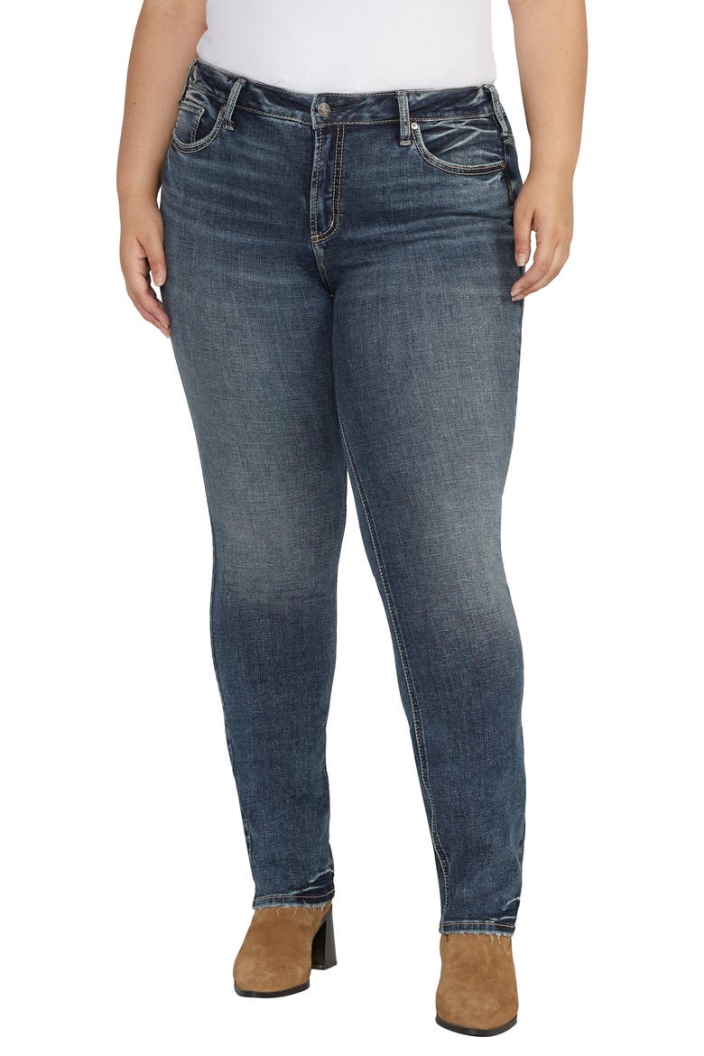 Suki Straight Leg Jeans, Main, color, INDIGO