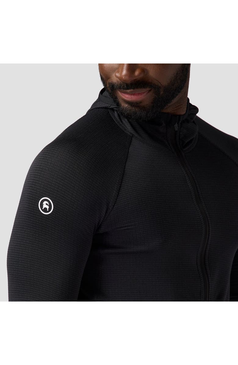 Backcountry Pines Micrrid Ultra-Lt Baselayer 1/2-Zip Scuba Top - Men's, Alternate, color, Black