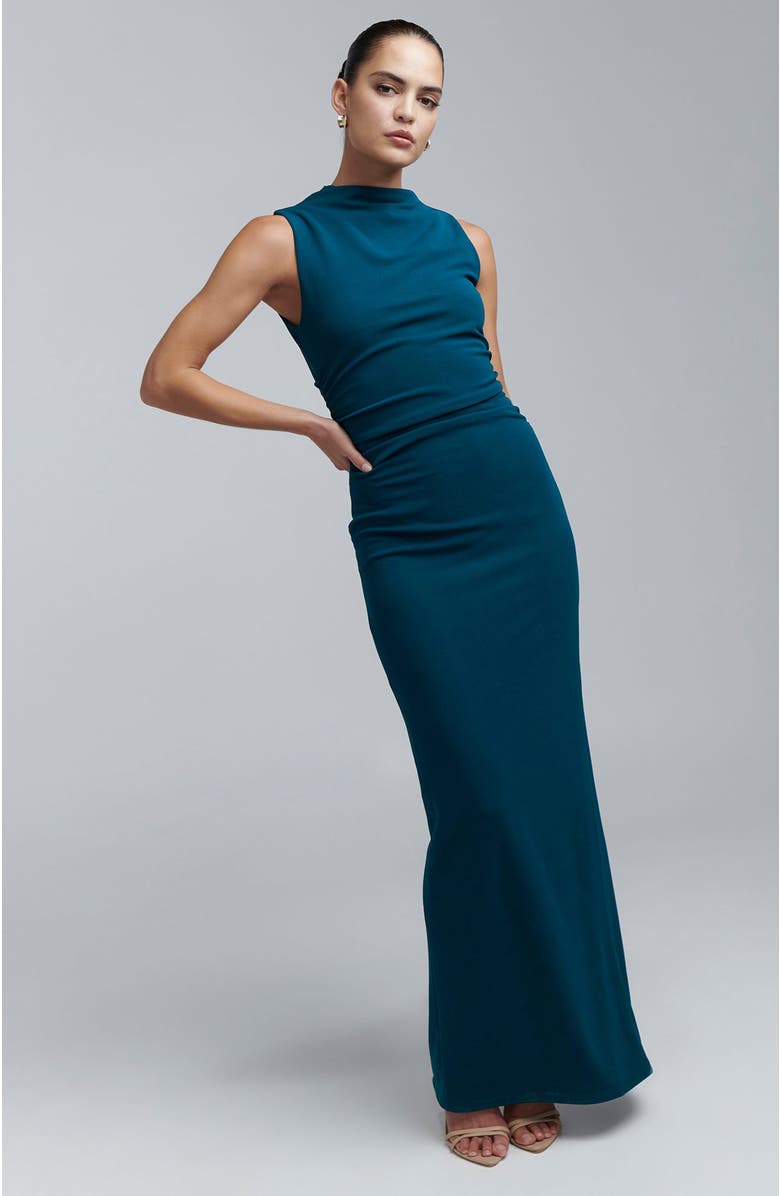 BWLDR Lana Maxi Dress, Alternate, color, Emerald