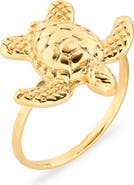 Kiara by Ki-ele Paradise Cove Sea Turtle Ring