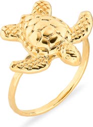 Kiara by Ki-ele Paradise Cove Sea Turtle Ring