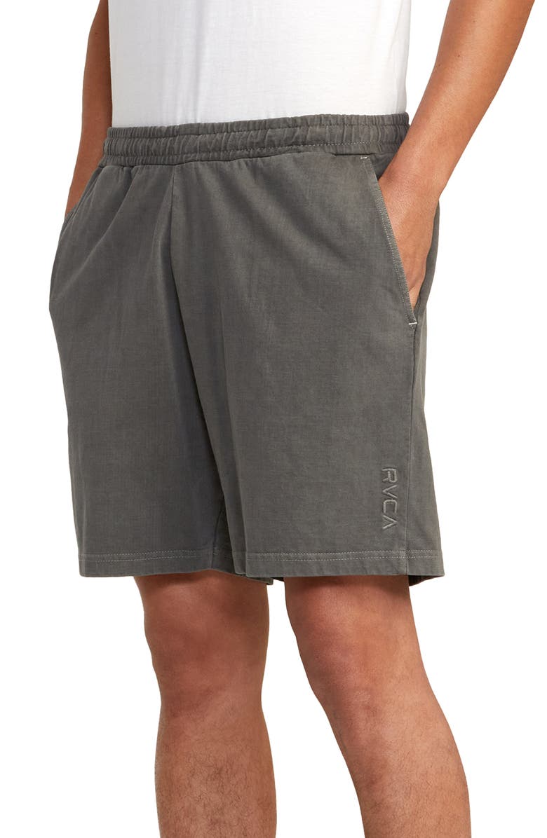 RVCA PTC Cotton Shorts, Main, color, 