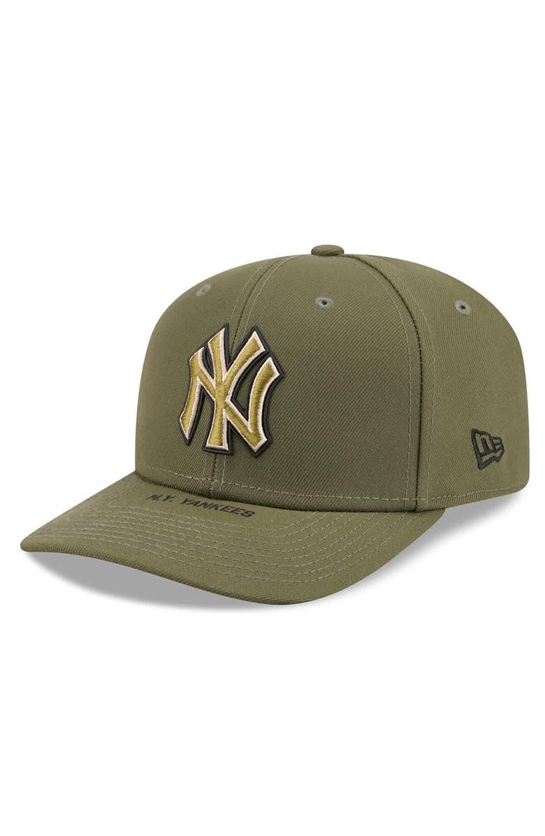 New Era Men's New Era  Olive New York Yankees 2026 Armed Forces Day 9SEVENTY Adjustable Hat, Alternate, color, Olive