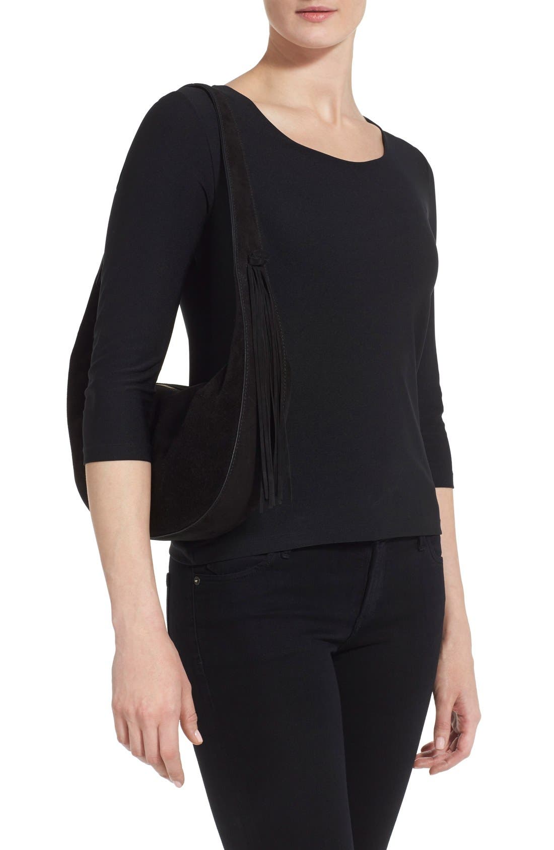 Elizabeth and James 'Zo' Hobo Bag, Alternate, color, 