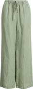 Caslon® Easy Wide Leg Linen Pants