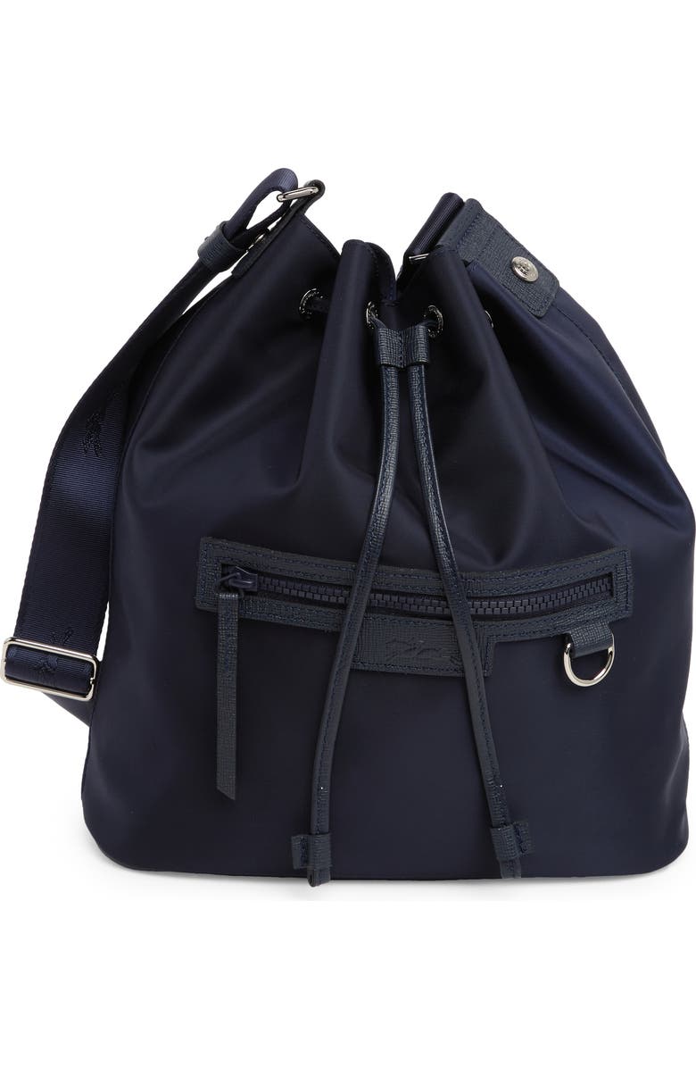 Longchamp Neoprene Bucket Bag, Main, color,