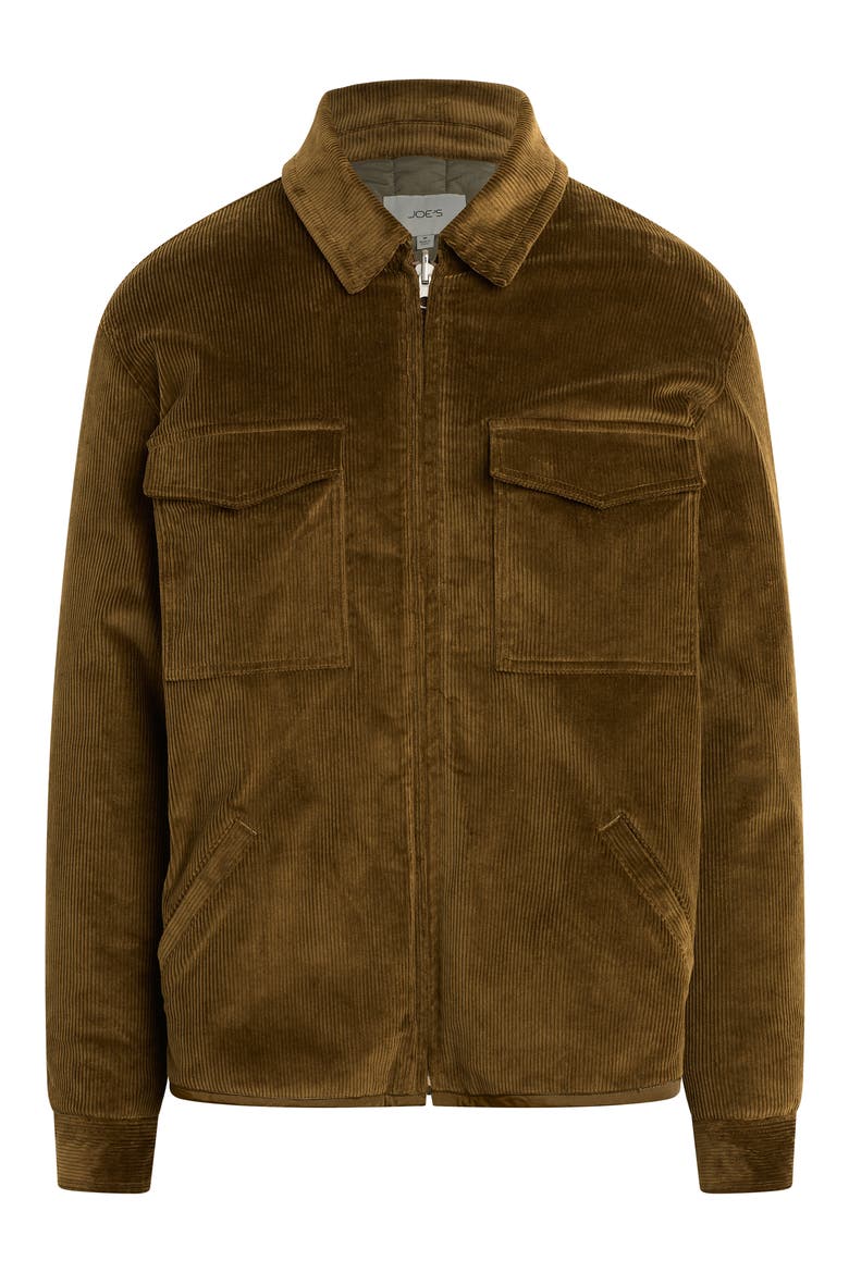 Corduroy Zip Jacket, Alternate, color, BEECH