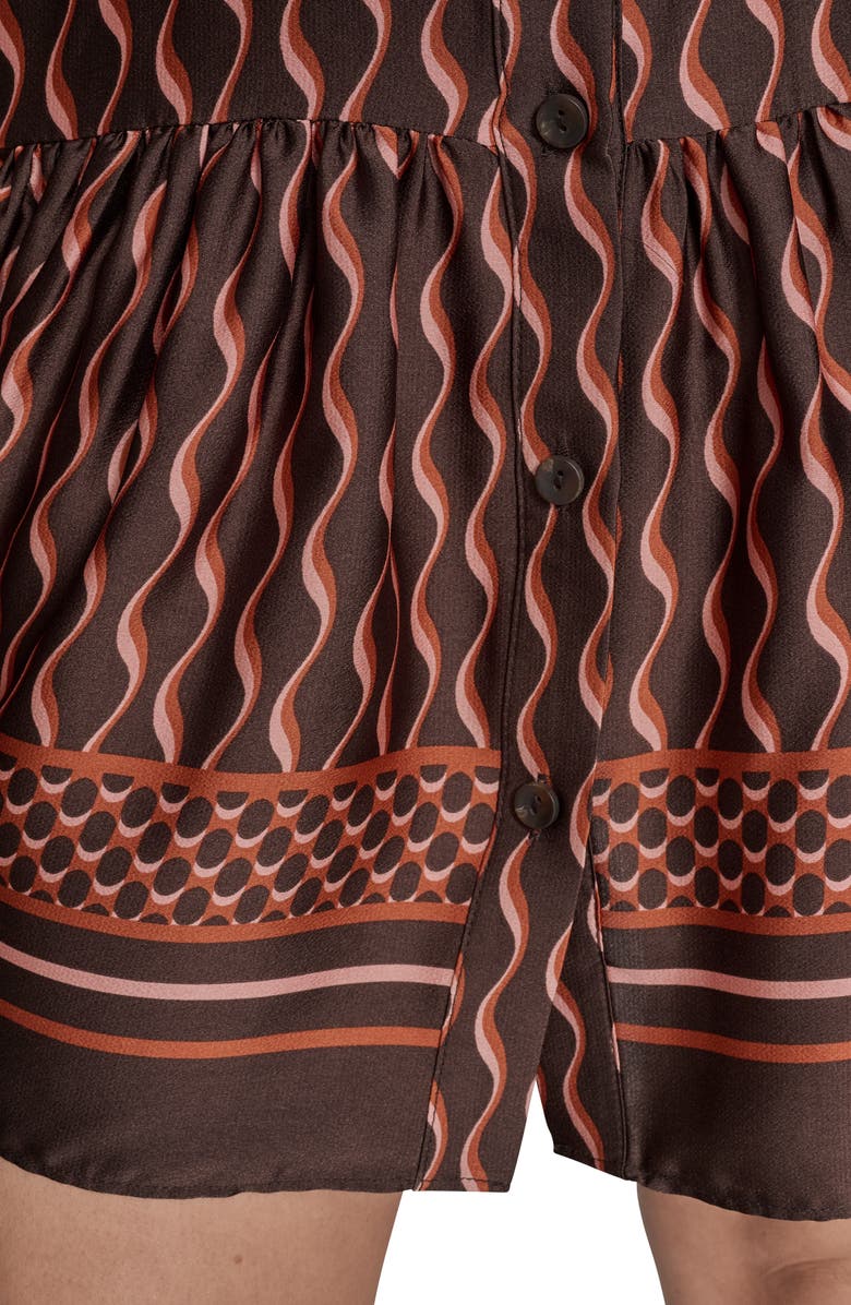 BCBG Long Sleeve Drop Waist Shirtdress, Alternate, color,