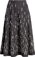 Cinq à Sept Selene Bead 
Sequin Detail Skirt