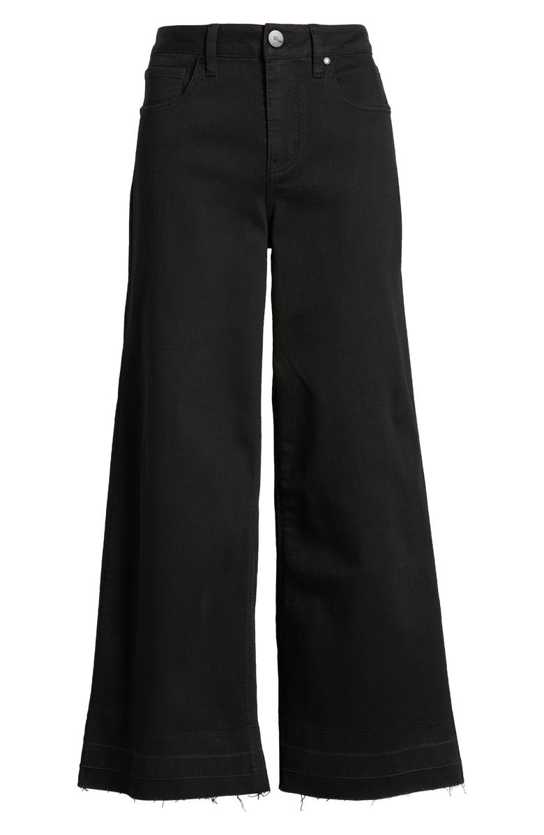 1822 Denim Release Hem High Waist Wide Leg Jeans, Alternate, color,