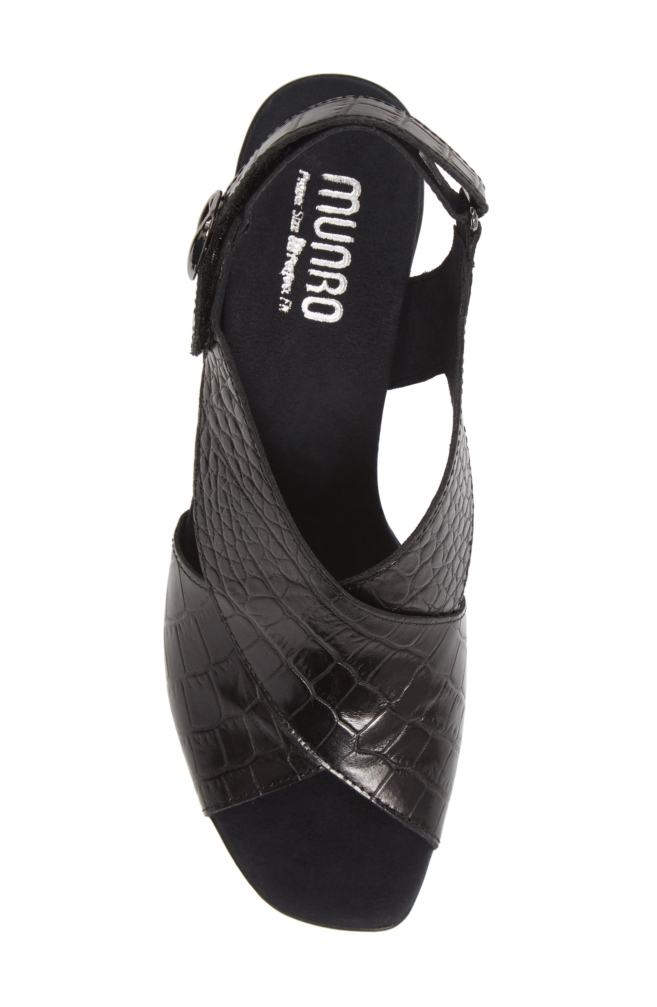 Munro Laine Block Heel Sandal - Multiple Widths Available, Alternate, color, 