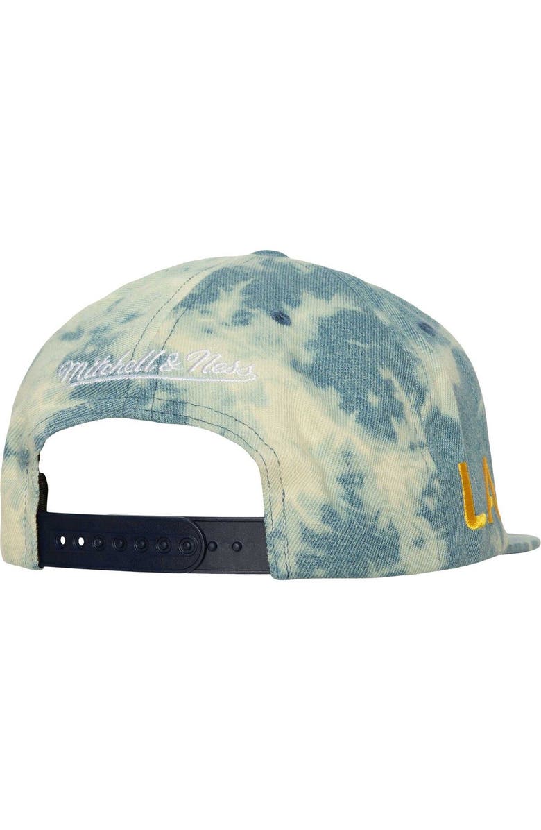 Mitchell & Ness Men's Mitchell & Ness Blue LA Galaxy Acid Wash Snapback Hat, Alternate, color, Blue