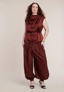 ELOQUII Balloon Trouser With Pleats