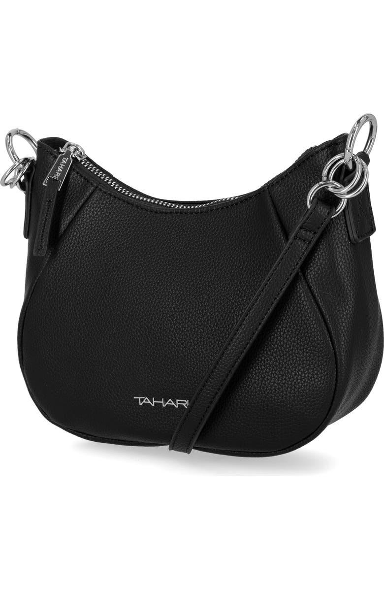 Tahari Burke Faux Leather Crossbody Bag, Alternate, color,