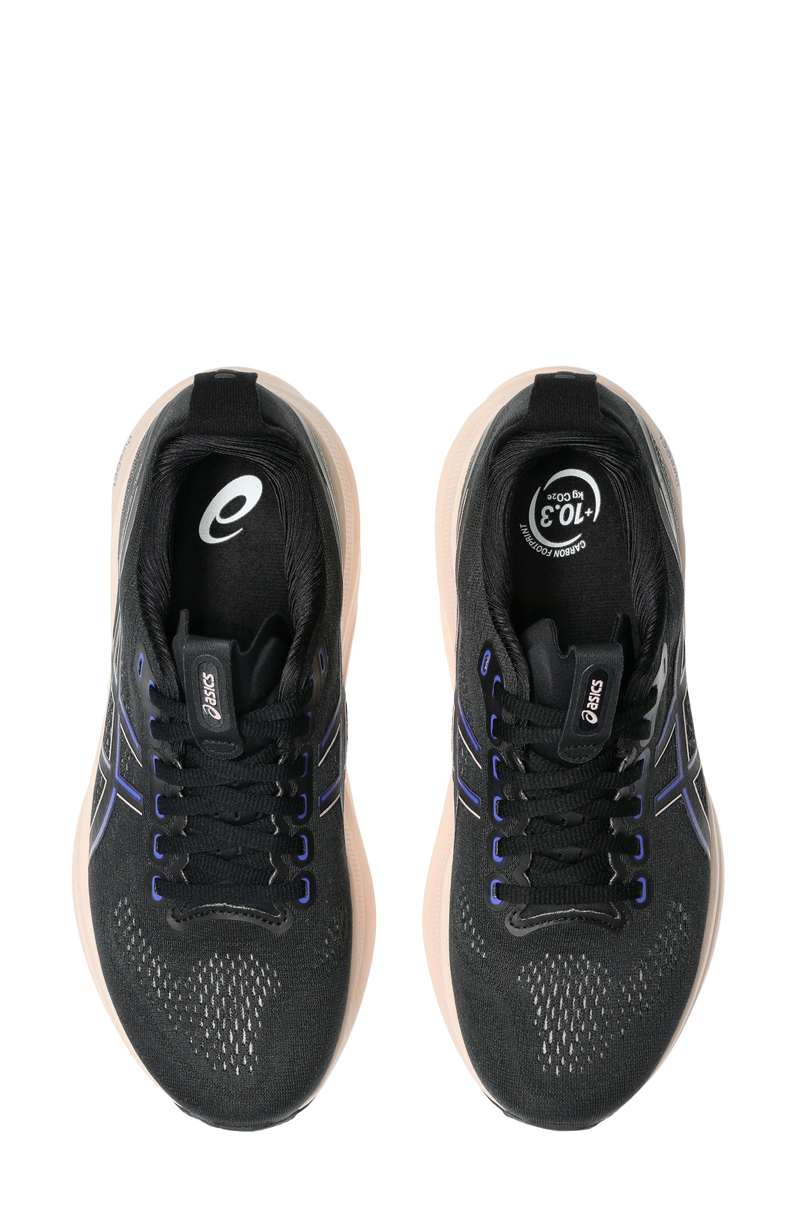 ASICS<sup>®</sup> GEL-KAYANO<sup>®</sup> 32 Running Shoe, Alternate, color, Black/ Pearl Pink