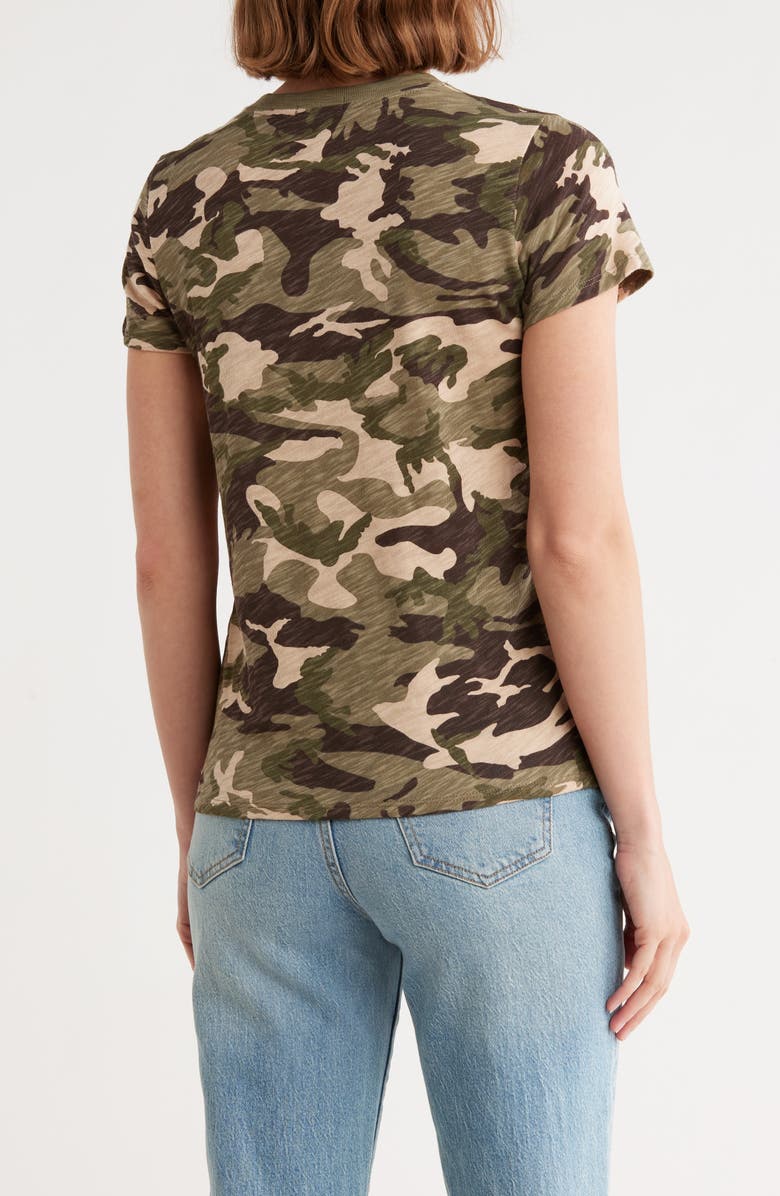 ATM Anthony Thomas Melillo Camo Print Cotton T-Shirt, Alternate, color, Classic Camo