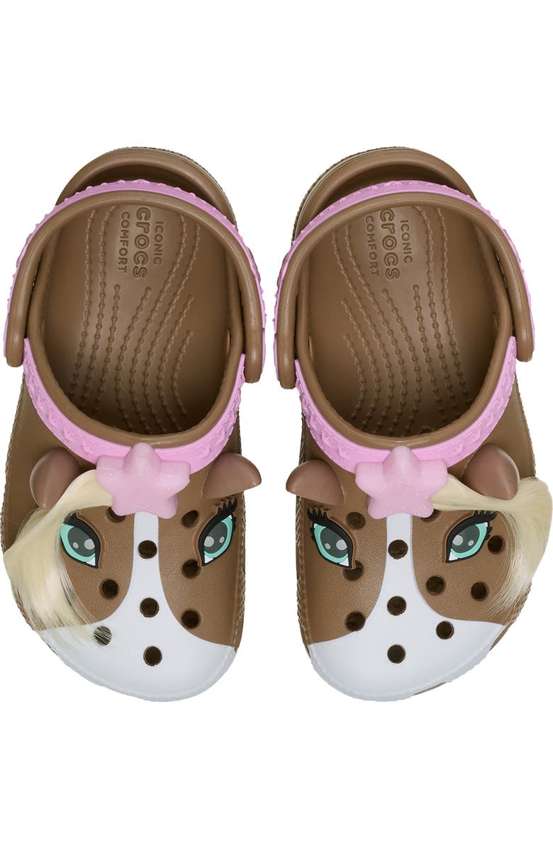 CROCS Kids' Classic IAM Horse Clog, Alternate, color, Milk Chocolate