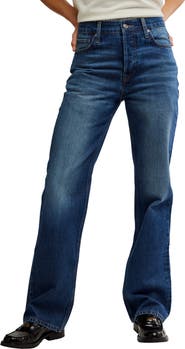 Free People Holly Ripped Bootcut Jeans