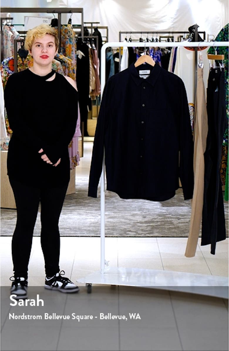 Regular Fit Organic Cotton Poplin Button-Up Shirt, sales video thumbnail