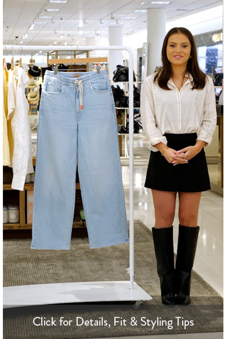 The Drawn Tagger Flood Stretch Cotton Drawstring Pants video