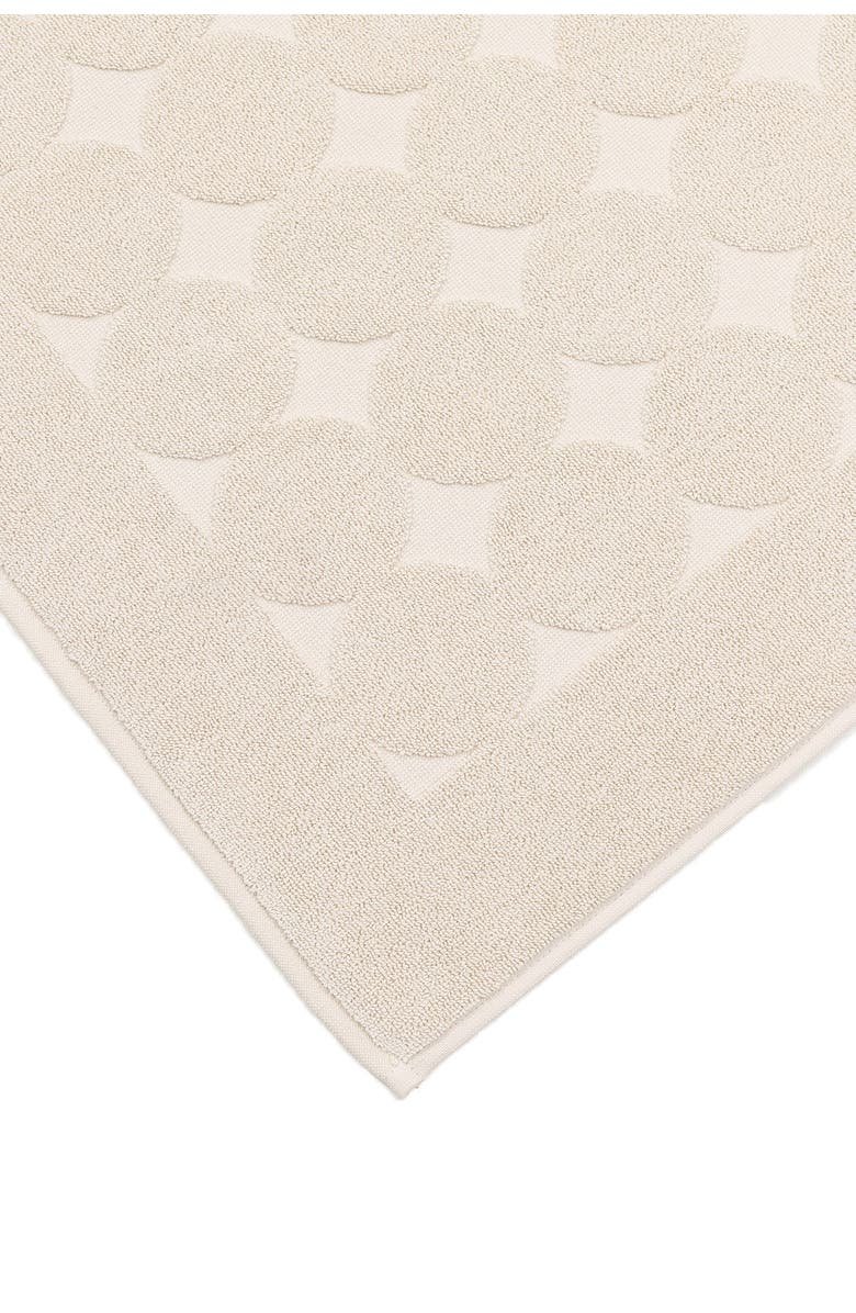 Linum Home Textiles Sinemis Circle Design Bath Mat, Alternate, color, Beige