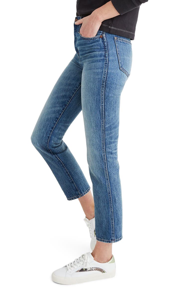 Rigid Stovepipe Jeans, Alternate, color, PORTSMITH